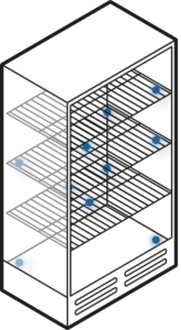 Warehouse Temperature Mapping Service - Mapping Fridge 165x300