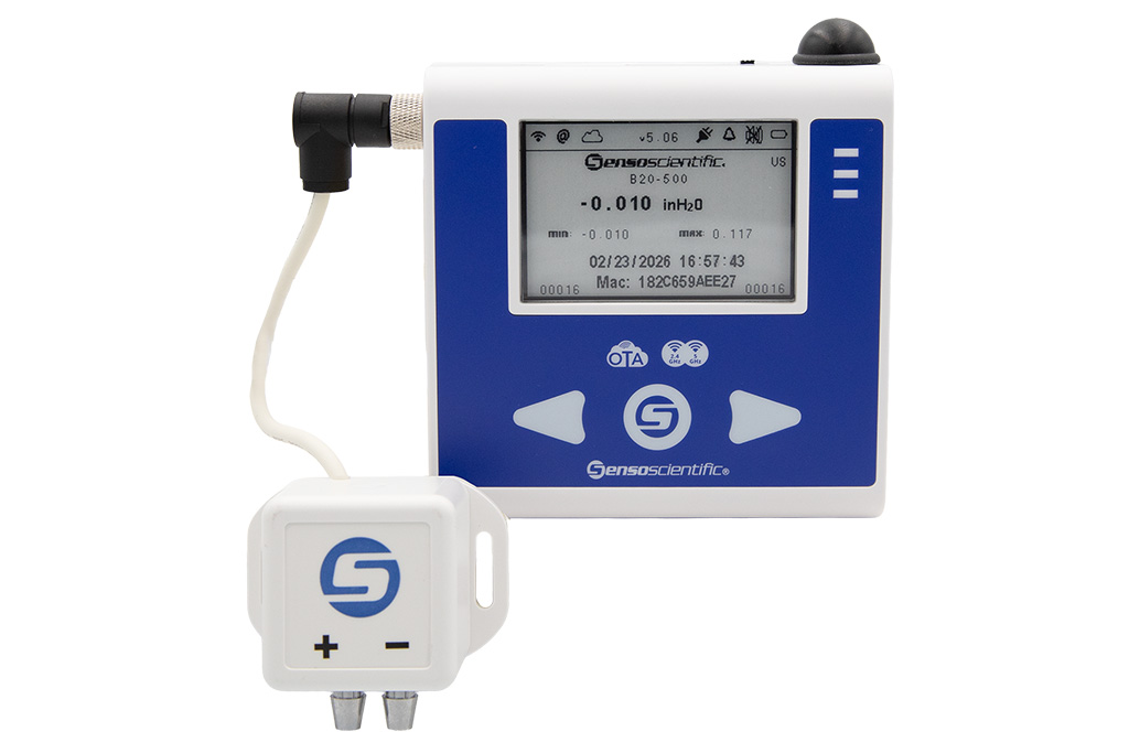 Differential Pressure Sensor ― Wi-Fi OTA