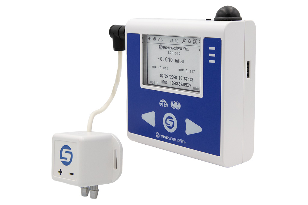 Differential Pressure Sensor ― Wi-Fi OTA