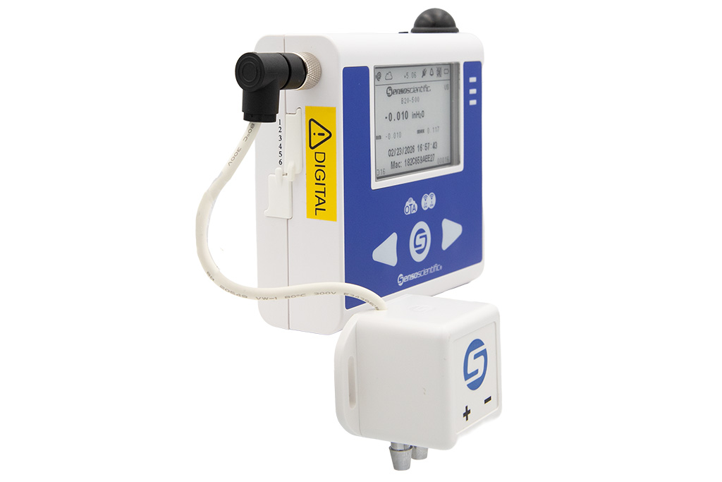 Differential Pressure Sensor ― Wi-Fi OTA