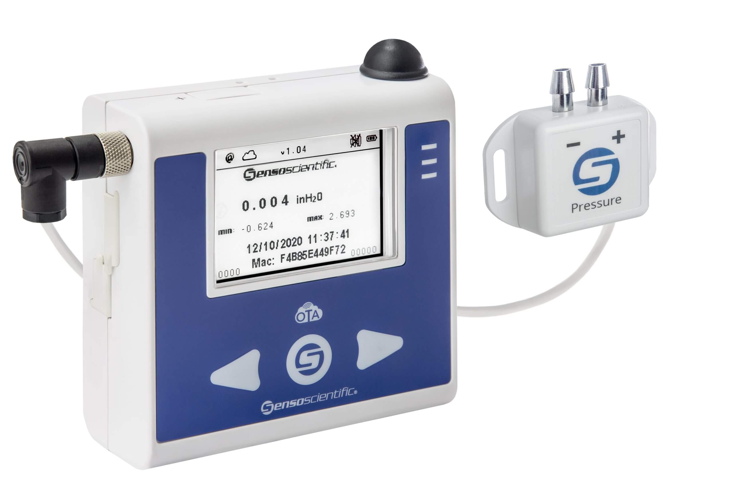 Differential Pressure Sensor ― Wi-Fi OTA