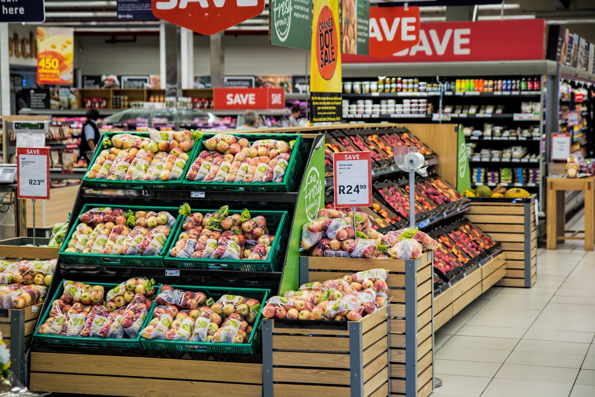 grocery temperature monitoring