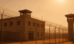 Correctional facility heated by the sweltering sun.