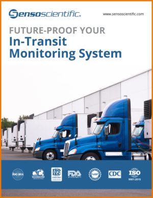 shipping in transit temperature monitoring system