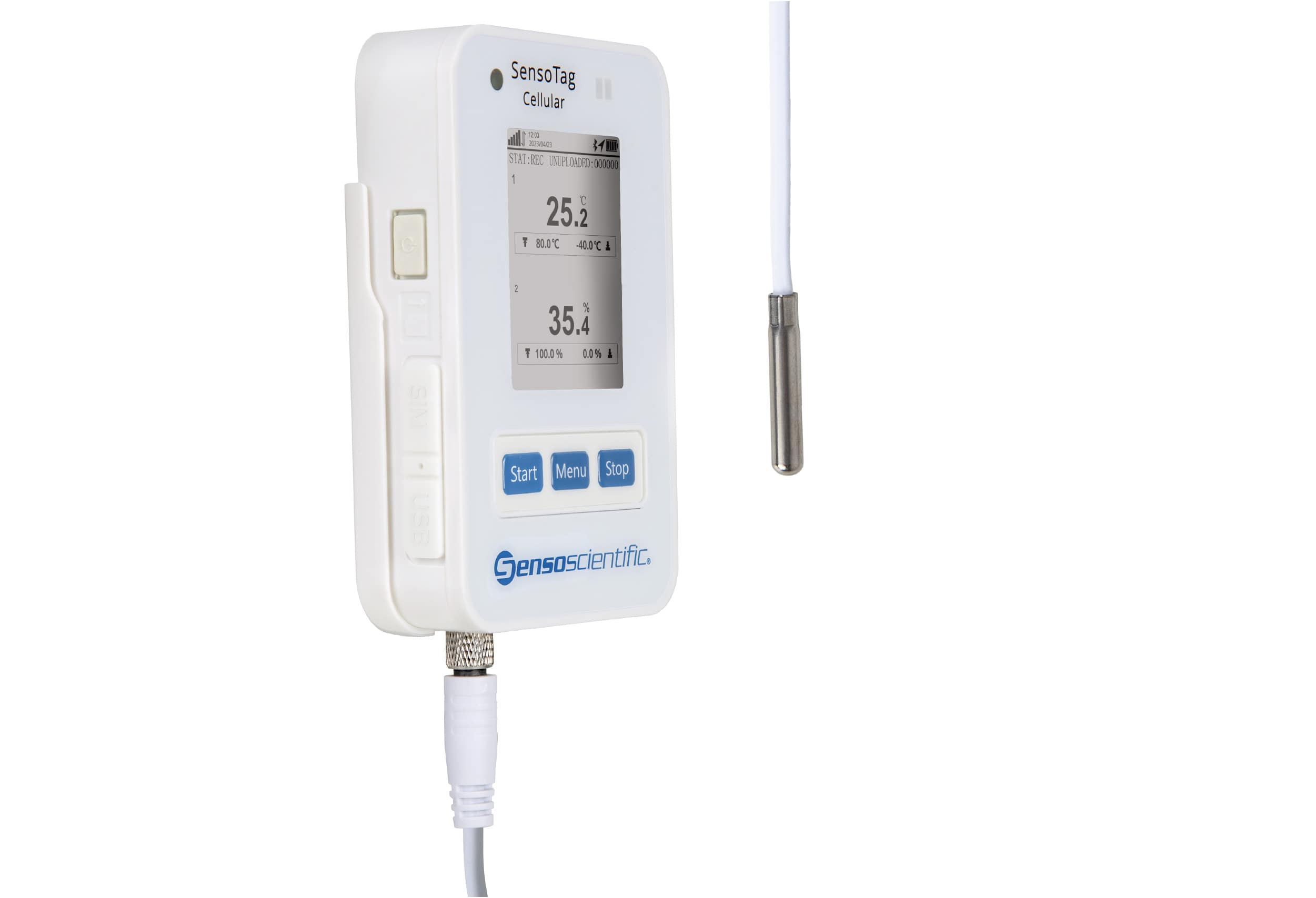 temperature and humidity cellular sensor