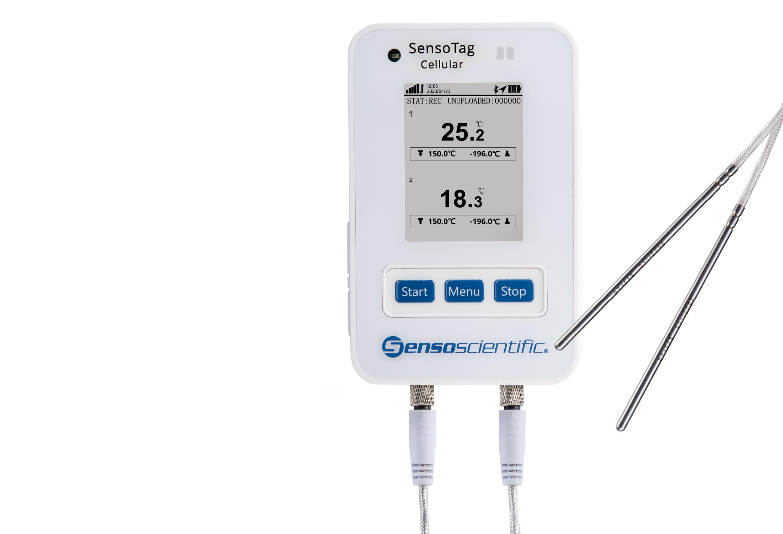 Sensoscientific ultra low sensor for transportation